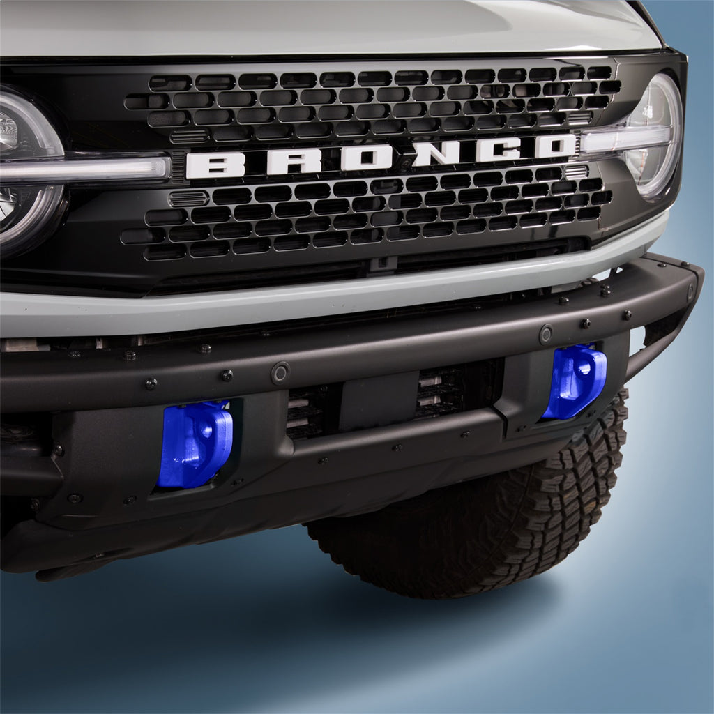 Ford Performance Parts M-18954-BB 2021-2025 Bronco Tow Hooks-Pair-Blue for Select Ford Bronco