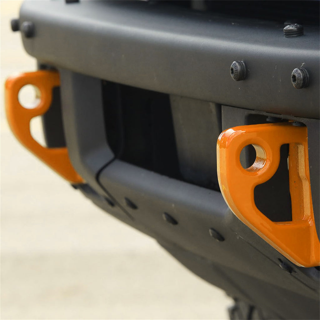 Ford Performance Parts M-18954-BO 2021-2025 Bronco Tow Hooks-Pair-Orange for Select Ford Bronco