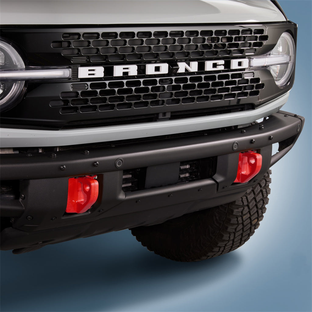 Ford Performance Parts M-18954-BR 2021-2025 Bronco Tow Hooks-Pair-Red for Select Ford Bronco