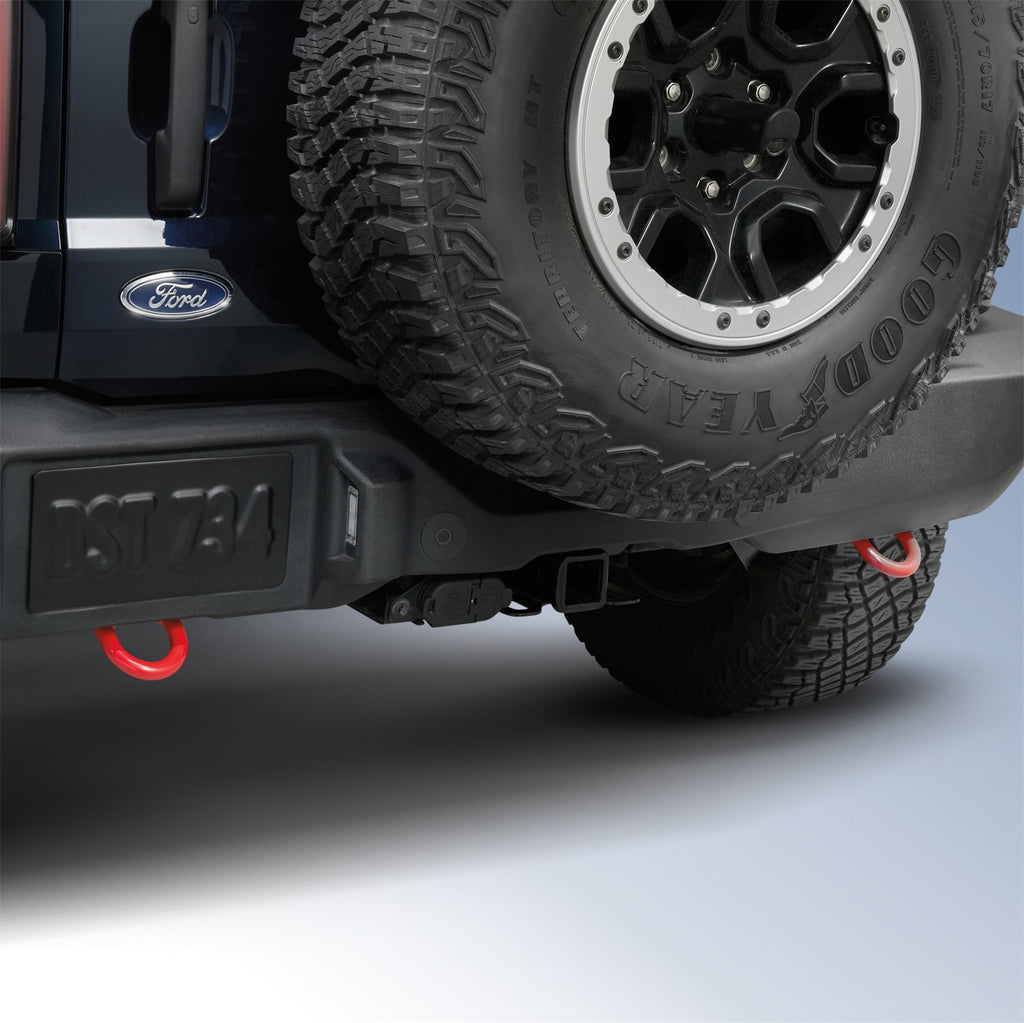 Ford Performance Parts M-18954-BTHR 2021 -2025 Bronco Rear Tow Hook Pair-Red for Select Ford Bronco