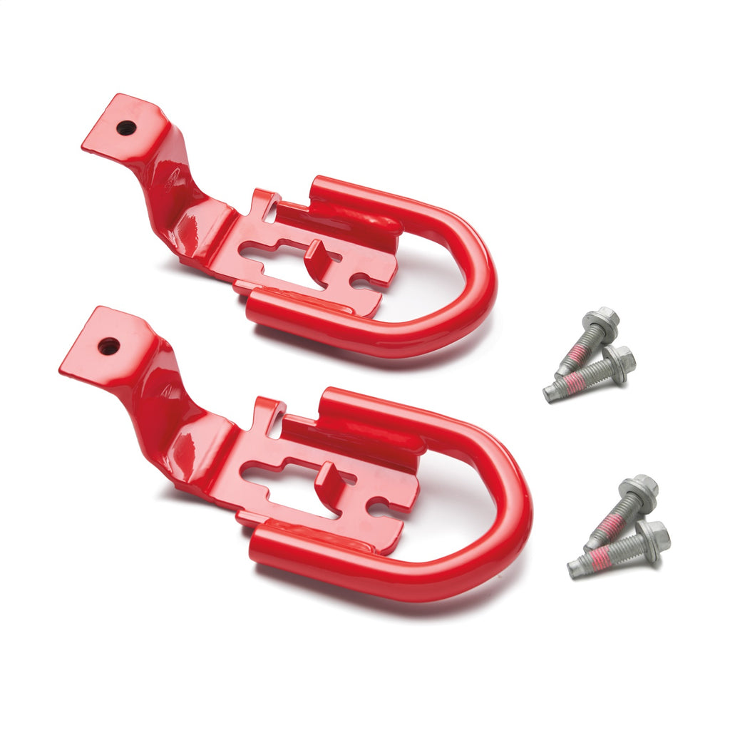 Ford Performance Parts M-18954-RA 2019-2023 Ranger Tow Hooks-Pair-Red for Select Ford Ranger