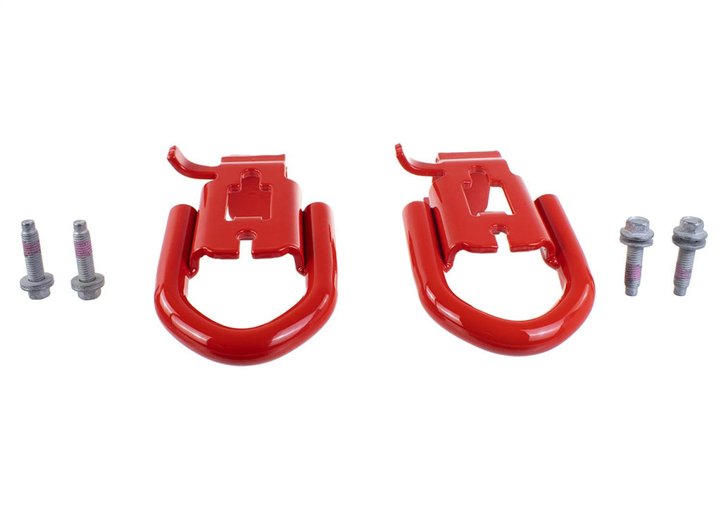 Ford Performance Parts M-18954-RA 2019-2023 Ranger Tow Hooks-Pair-Red for Select Ford Ranger