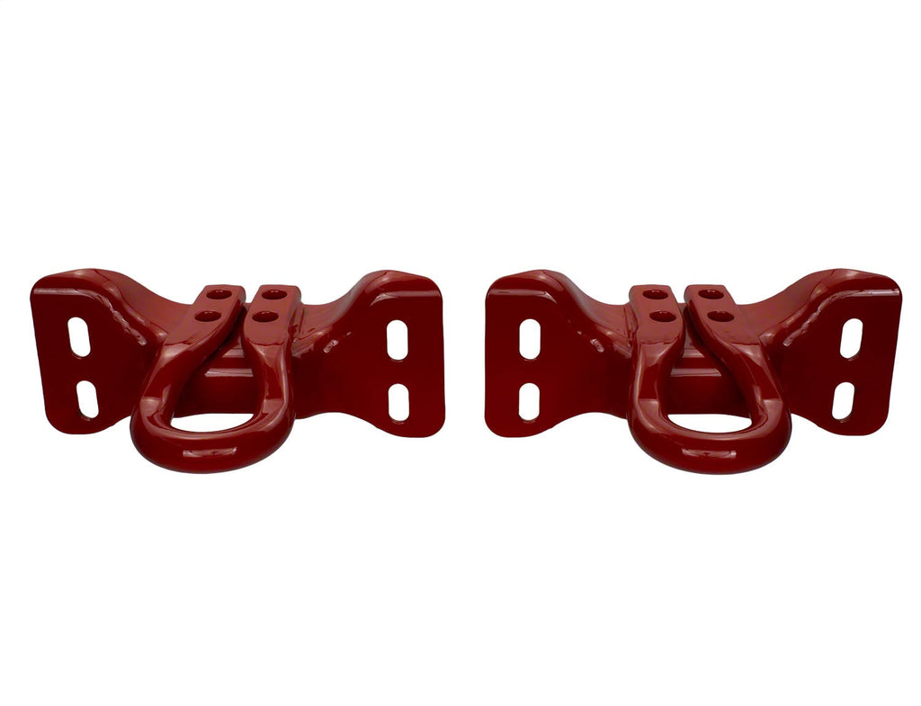 Ford Performance Parts M-18954-SDR 2017-2024 Super Duty Tow Hooks-Pair-Red for Select Ford E-350 Super Duty, Ford E-450 Super Duty, Ford F-250 Super Duty, Ford F-350 Super Duty, Ford F-450 Super Duty, Ford F-550 Super Duty, Ford F-600 Super Duty