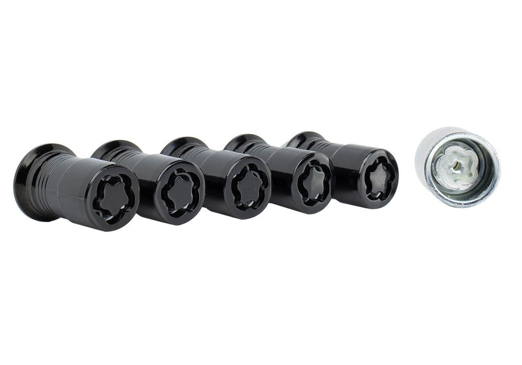 Ford Performance Parts M-1A043-A5 M14 X 1.5 Black Security Lug Nut Kit of 5 for Select Ford Bronco