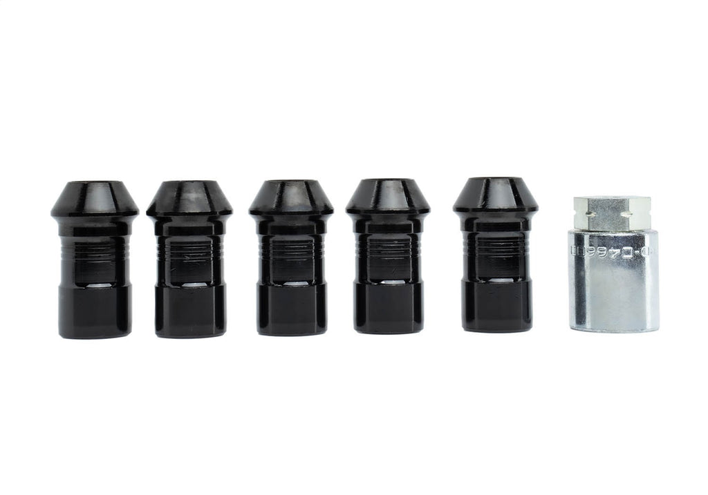 Ford Performance Parts M-1A043-A5 M14 X 1.5 Black Security Lug Nut Kit of 5 for Select Ford Bronco