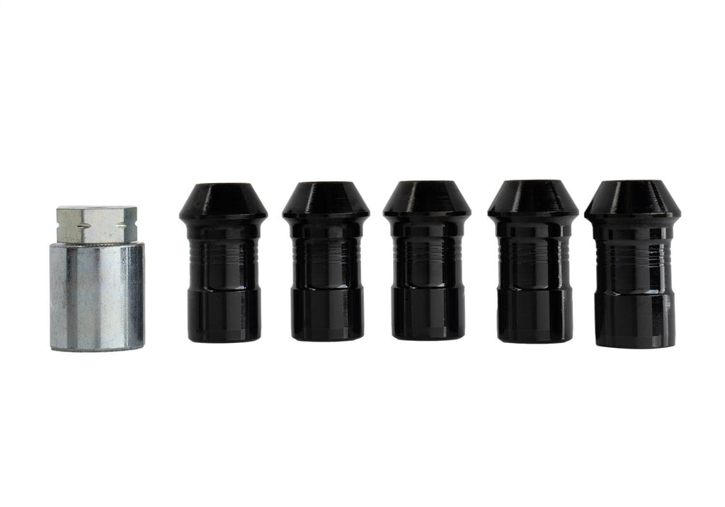 Ford Performance Parts M-1A043-A5 M14 X 1.5 Black Security Lug Nut Kit of 5 for Select Ford Bronco