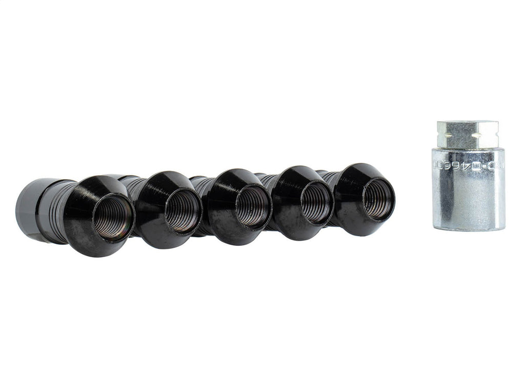 Ford Performance Parts M-1A043-A5 M14 X 1.5 Black Security Lug Nut Kit of 5 for Select Ford Bronco