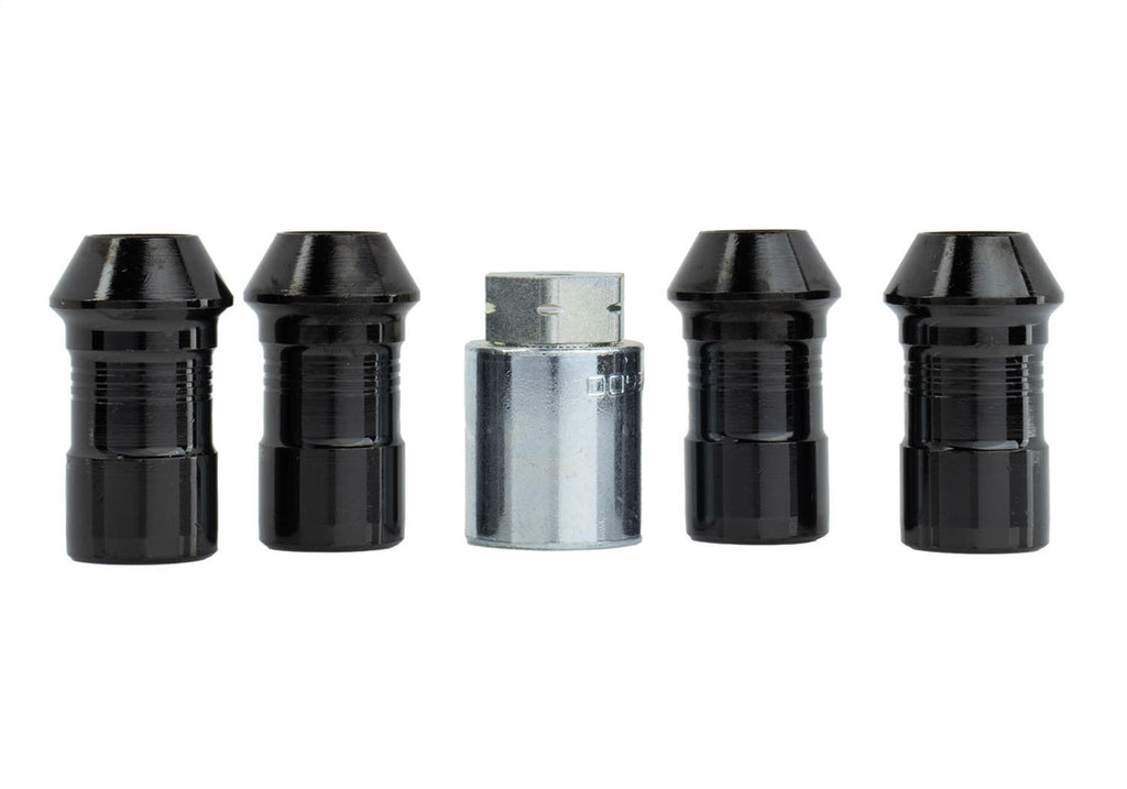 Ford Performance Parts M-1A043-A M14 X 1.5 Black Security Lug Nut Kit of 4 for Select Ford Edge, Ford Expedition, Ford Explorer, Ford F-150, Ford Fusion, Ford GT, Ford Maverick, Ford Mustang, Ford Mustang Mach-E, Lincoln Aviator, Lincoln MKX, Lincoln