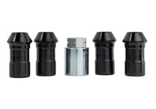 Load image into Gallery viewer, Ford Performance Parts M-1A043-A M14 X 1.5 Black Security Lug Nut Kit of 4 for Select Ford Edge, Ford Expedition, Ford Explorer, Ford F-150, Ford Fusion, Ford GT, Ford Maverick, Ford Mustang, Ford Mustang Mach-E, Lincoln Aviator, Lincoln MKX, Lincoln