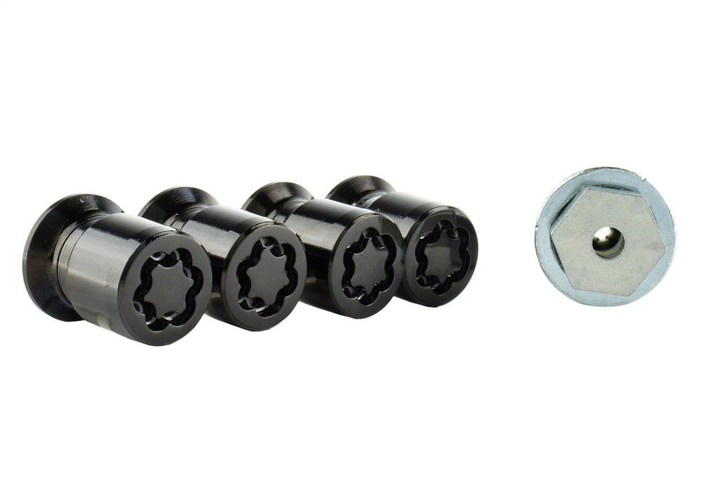Ford Performance Parts M-1A043-B M12 X 1.5 Black Security Lug Nut Kit of 4 for Select Ford Bronco, Ford Bronco Sport, Ford EcoSport, Ford Escape, Ford Fusion, Ford Ranger, Lincoln Corsair, Lincoln MKZ