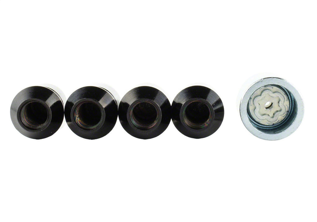 Ford Performance Parts M-1A043-B M12 X 1.5 Black Security Lug Nut Kit of 4 for Select Ford Bronco, Ford Bronco Sport, Ford EcoSport, Ford Escape, Ford Fusion, Ford Ranger, Lincoln Corsair, Lincoln MKZ