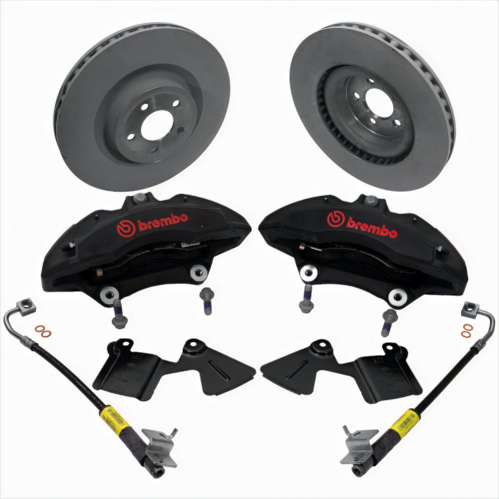 Ford Performance Parts M-2300-V 2015-2023 Mustang Performance Pack 6-Piston Front Brake Kit for Select Ford Mustang