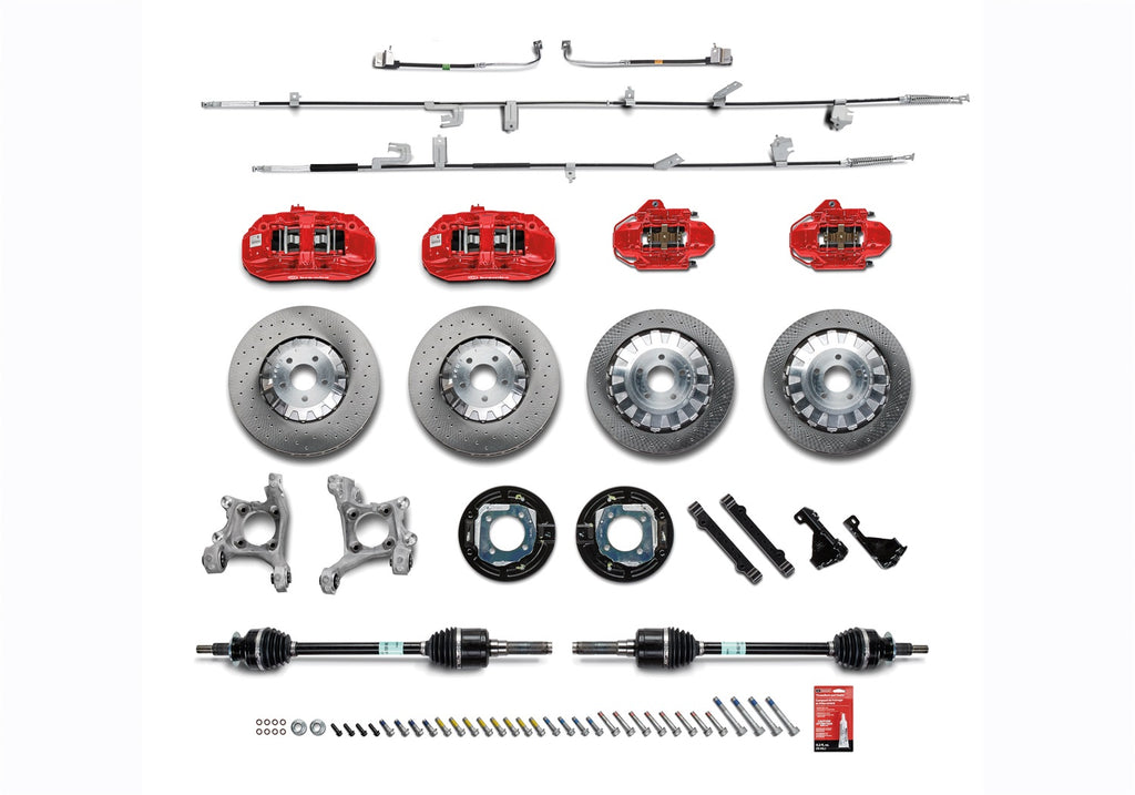 Ford Performance Parts M-2300-Y 2015-2023 Mustang Performance GT350R Brake Kit for Select Ford Mustang