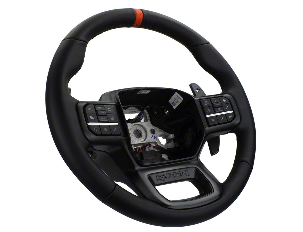 Ford Performance Parts M-3600-F15B 2021-2024 F-150 Raptor Steering Wheel Kit-Black for Select Ford F-150