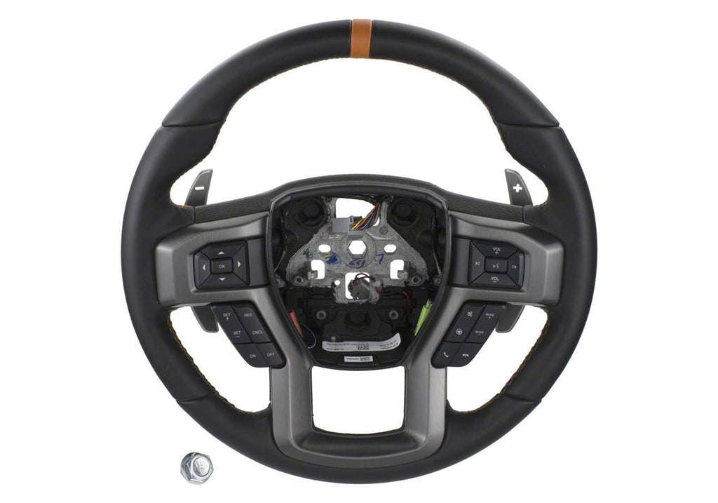 Ford Performance Parts M-3600-F15ROR 2015-2018 F-150 Raptor Performance Steering Wheel Kit-Orange Sightline for Select Ford F-150