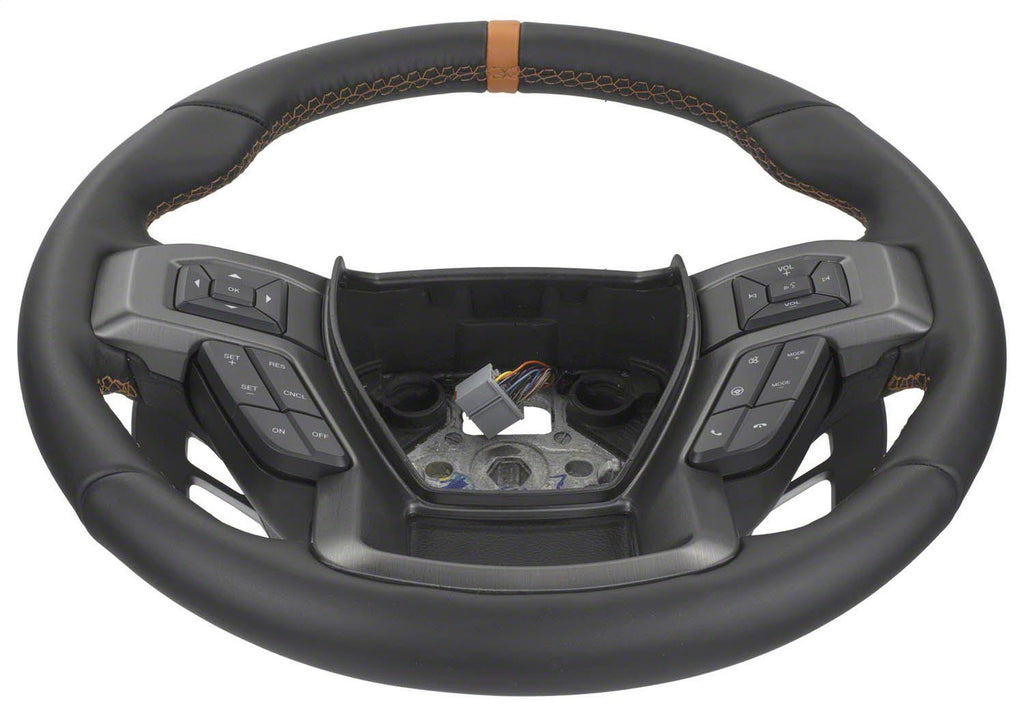 Ford Performance Parts M-3600-F15ROR 2015-2018 F-150 Raptor Performance Steering Wheel Kit-Orange Sightline for Select Ford F-150