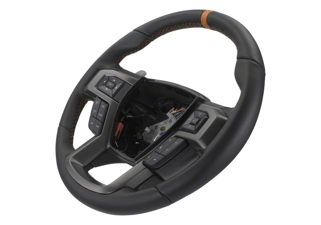 Ford Performance Parts M-3600-F15ROR 2015-2018 F-150 Raptor Performance Steering Wheel Kit-Orange Sightline for Select Ford F-150