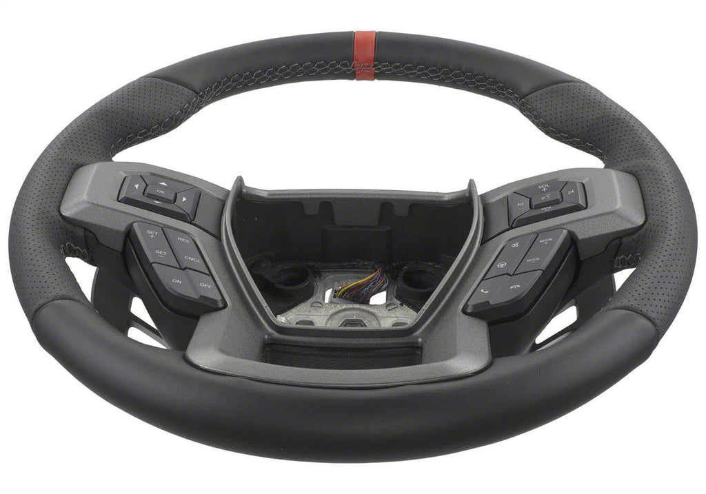 Ford Performance Parts M-3600-F15RRD 2015-2018 F-150 Raptor Performance Steering Wheel Kit-Red Sightline for Select Ford F-150