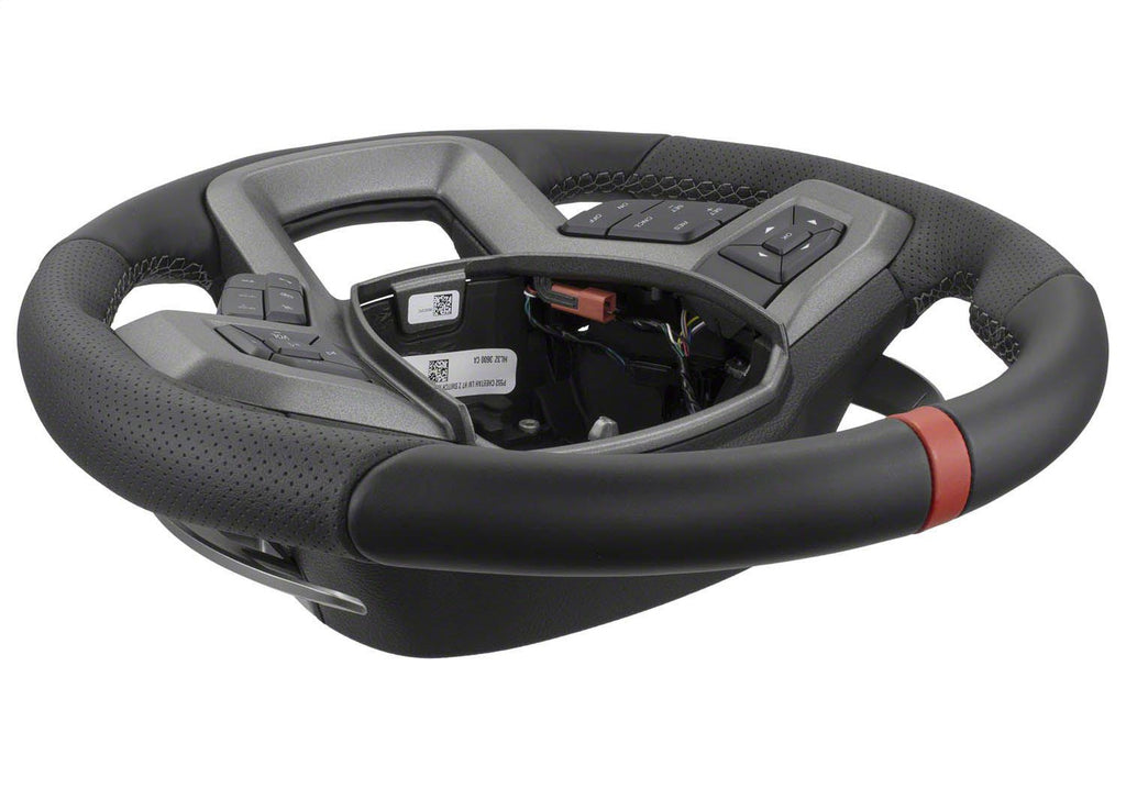 Ford Performance Parts M-3600-F15RRD 2015-2018 F-150 Raptor Performance Steering Wheel Kit-Red Sightline for Select Ford F-150