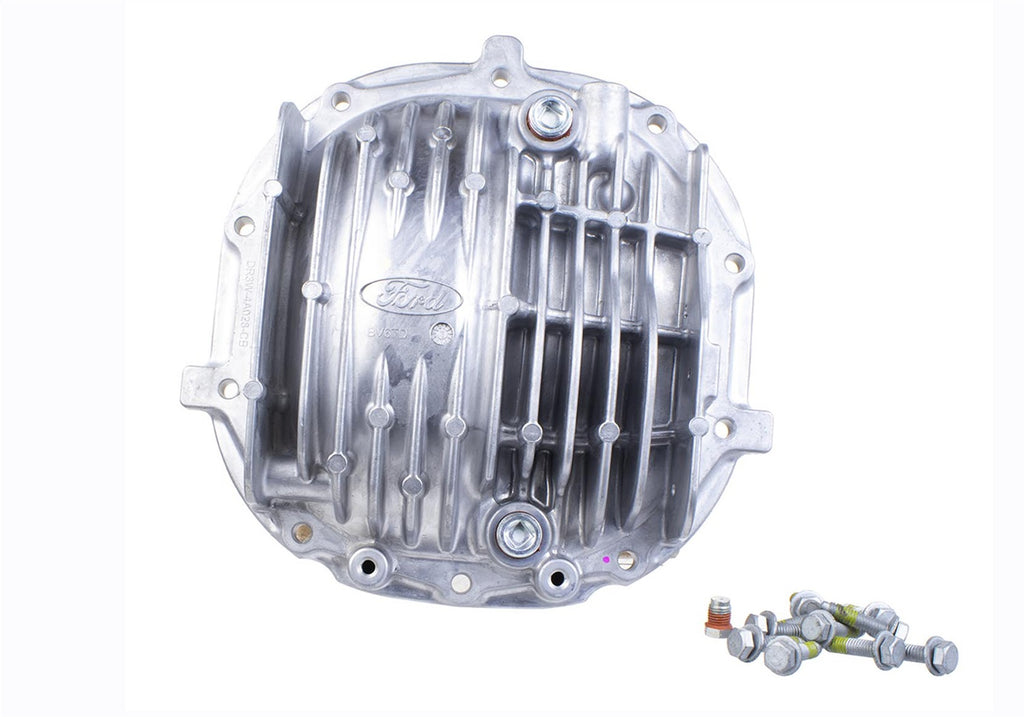 Ford Performance Parts M-4033-KA 8.8" Aluminum Axle Cover With Differential Cooler Ports for Select Ford Mustang