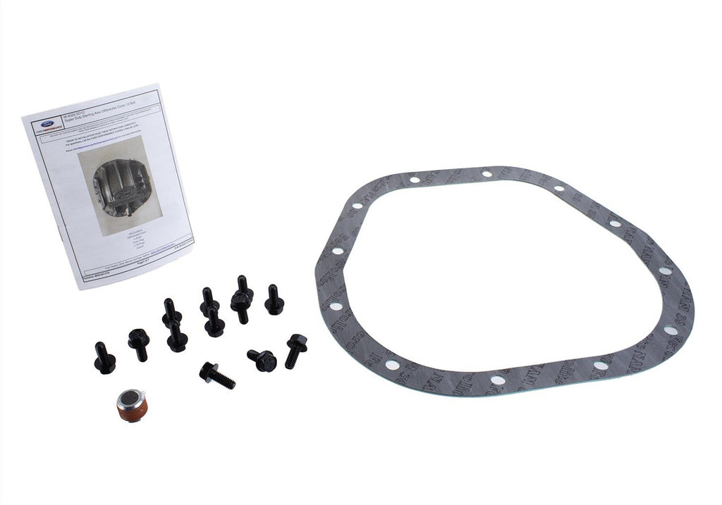 Ford Performance Parts M-4033-SD12 Super Duty 12 Bolt HD Differential Cover for Select Ford E-350 Super Duty, Ford F-250 Super Duty, Ford F-350, Ford F-350 Super Duty, Ford F-450 Super Duty, Ford F-550 Super Duty