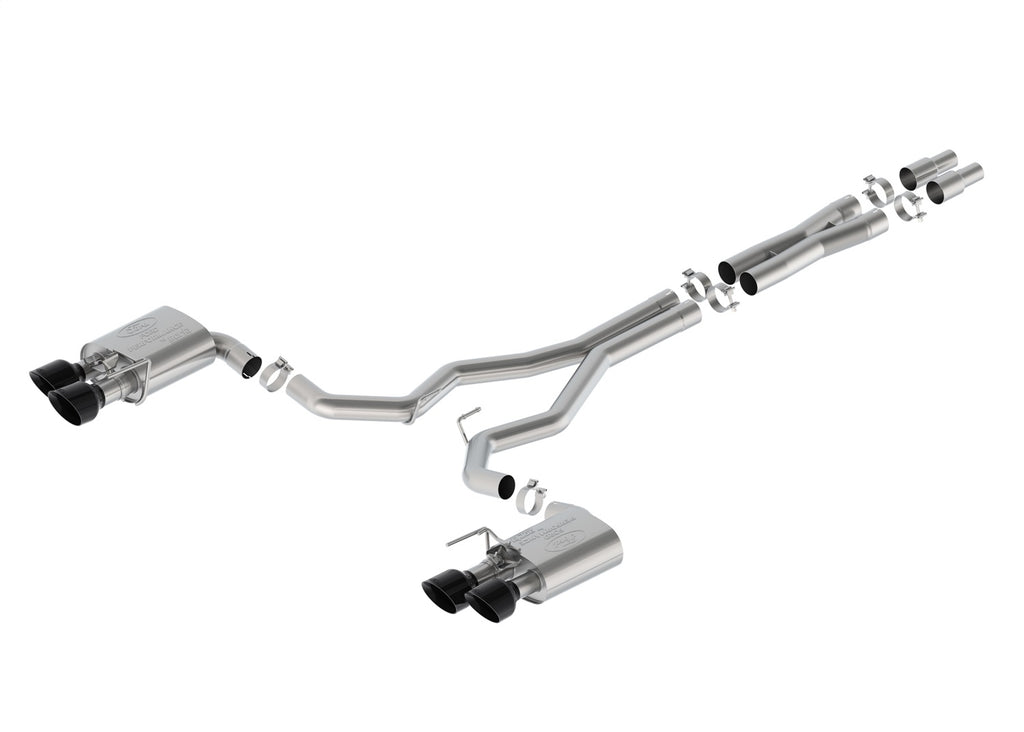 Ford Performance Parts M-5200-DHE 2024-2025 Mustang Dark Horse 5.0L Extreme Active Cat-Back-Black Tip for Select Ford Mustang