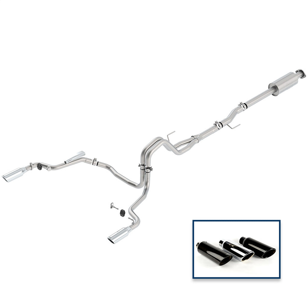 Ford Performance Parts M-5200-F1550DECA Extreme Cat-Back Exhaust System for Select Ford F-150