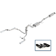 Load image into Gallery viewer, Ford Performance Parts M-5200-F1550DTCA 2015-2020 F-150 2.7L, 3.5L &amp; 5.0L Touring Exhaust System-Rear Exit, Chrome Tips for Select Ford F-150