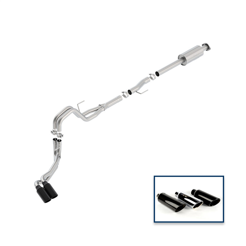 Ford Performance Parts M-5200-F1550REBA Extreme Cat-Back Exhaust System for Select Ford F-150