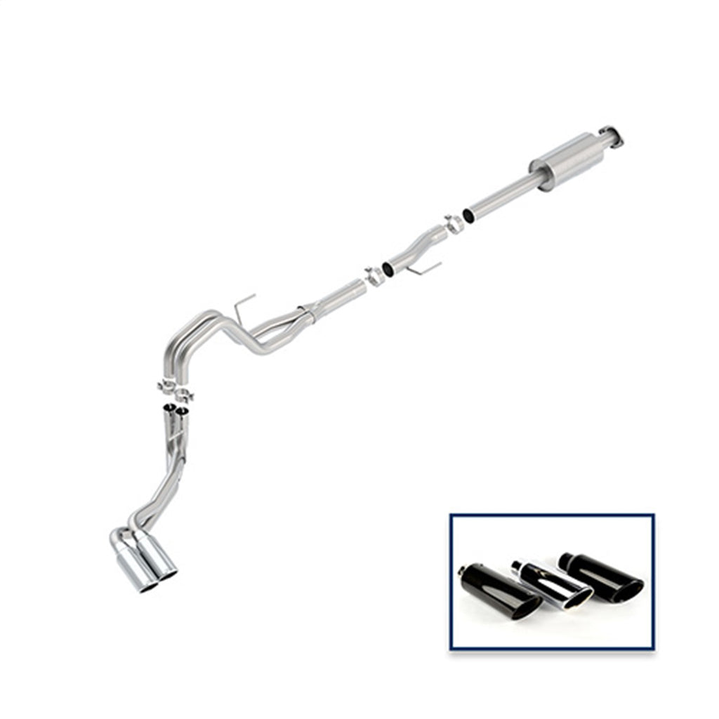 Ford Performance Parts M-5200-F1550RECA Extreme Cat-Back Exhaust System for Select Ford F-150