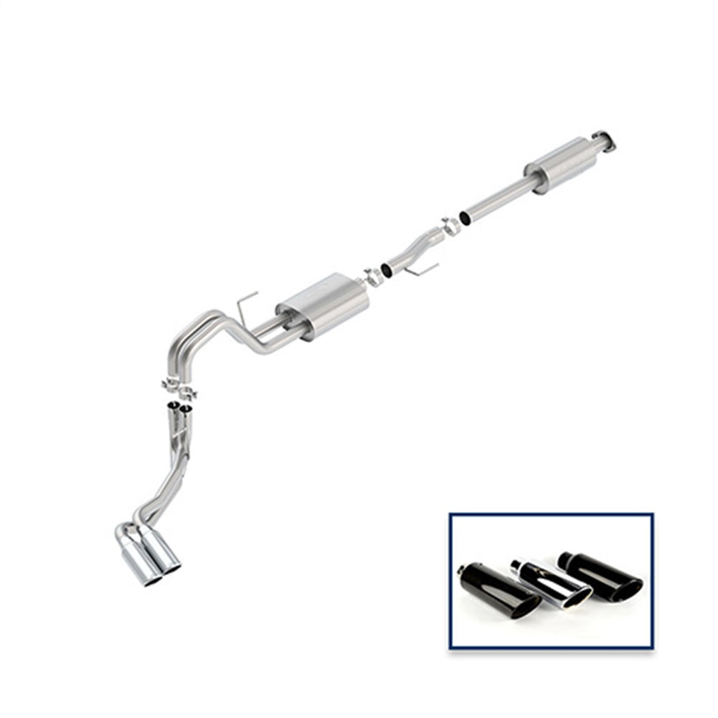 Ford Performance Parts M-5200-F1550RSCA Sport Cat-Back Exhaust System for Select Ford F-150