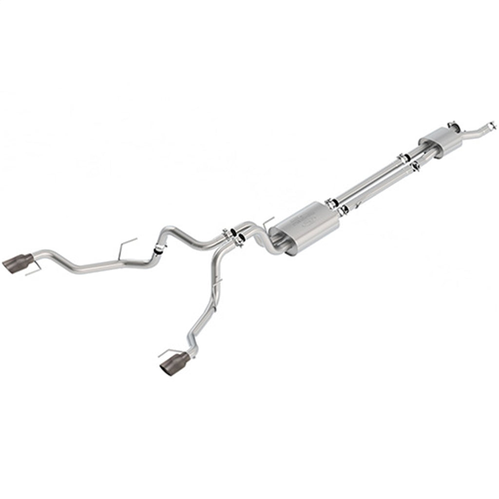 Ford Performance Parts M-5200-F15RTCF Touring Cat-Back Exhaust System for Select Ford F-150