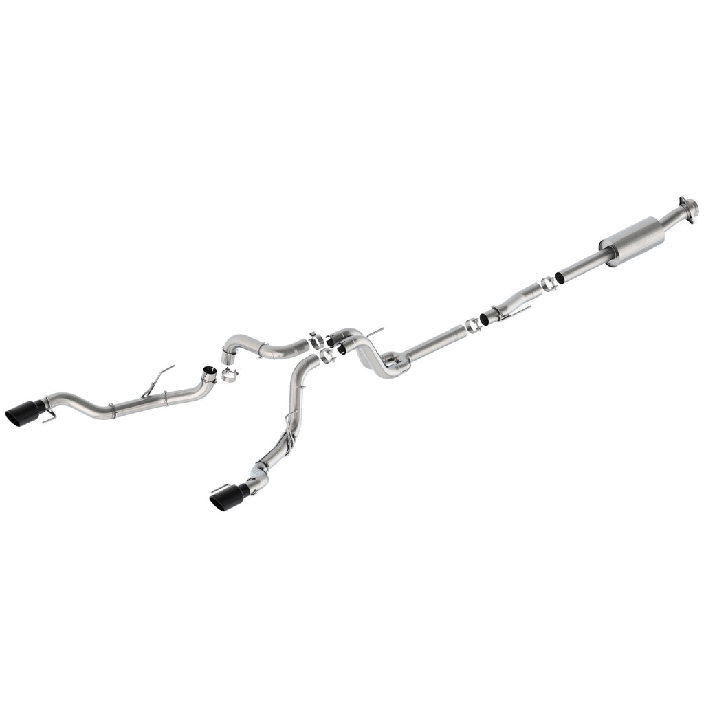 Ford Performance Parts M-5200-FEBRB 2021-2025 F-150 Extreme Exhaust-Black-Bumper Exit for Select Ford F-150