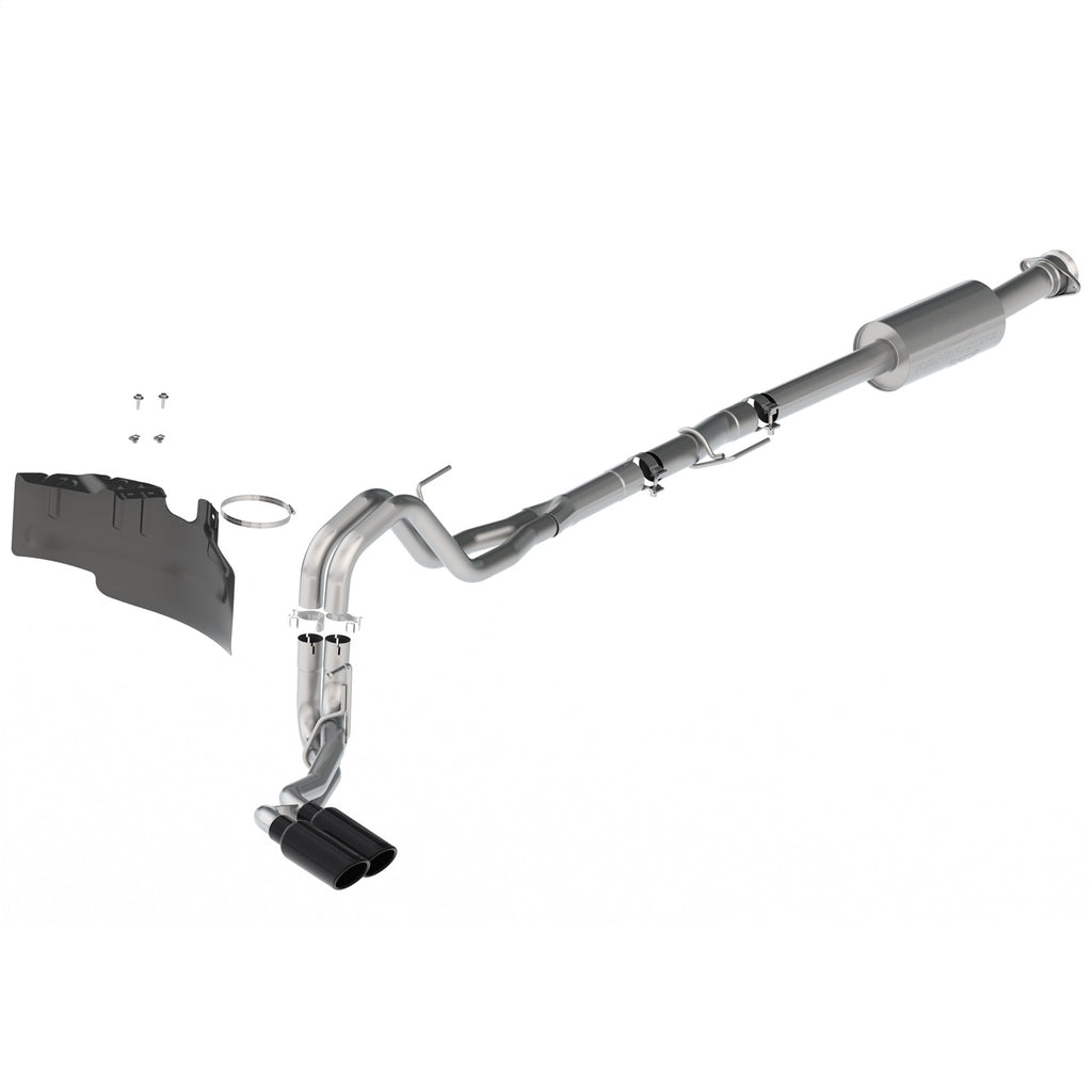 Ford Performance Parts M-5200-FEBS 2021-2025 F-150 2.7L, 3.5L & 5.0L F-150 Extreme Exhaust-Black-Side Exit for Select Ford F-150