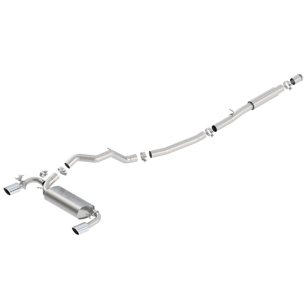 Ford Performance Parts M-5200-FRS 2016-2018 Focus RS Active Cat Back Sport Exhaust System for Select Ford Focus