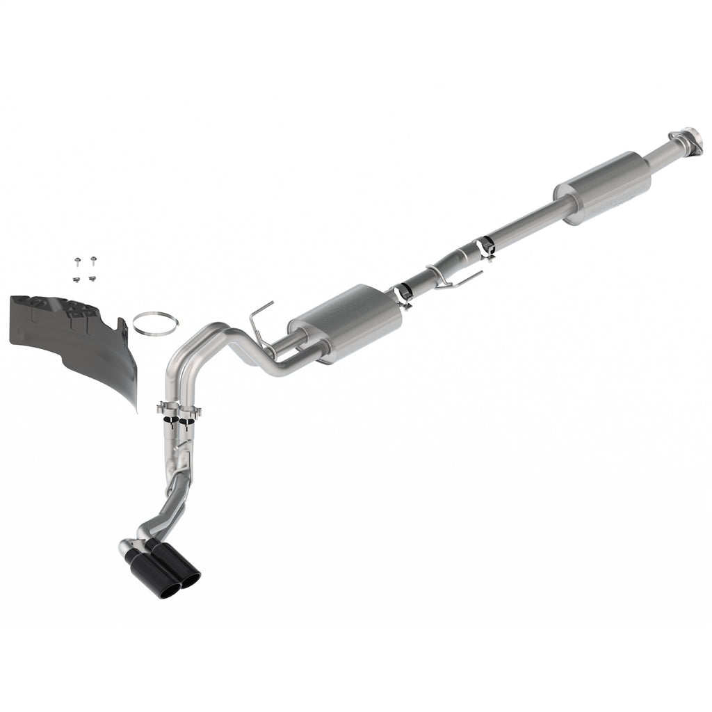 Ford Performance Parts M-5200-FSBS 2021-2025 F-150 2.7L, 3.5L & 5.0L Sport Exhaust-Black-Side Exit for Select Ford F-150