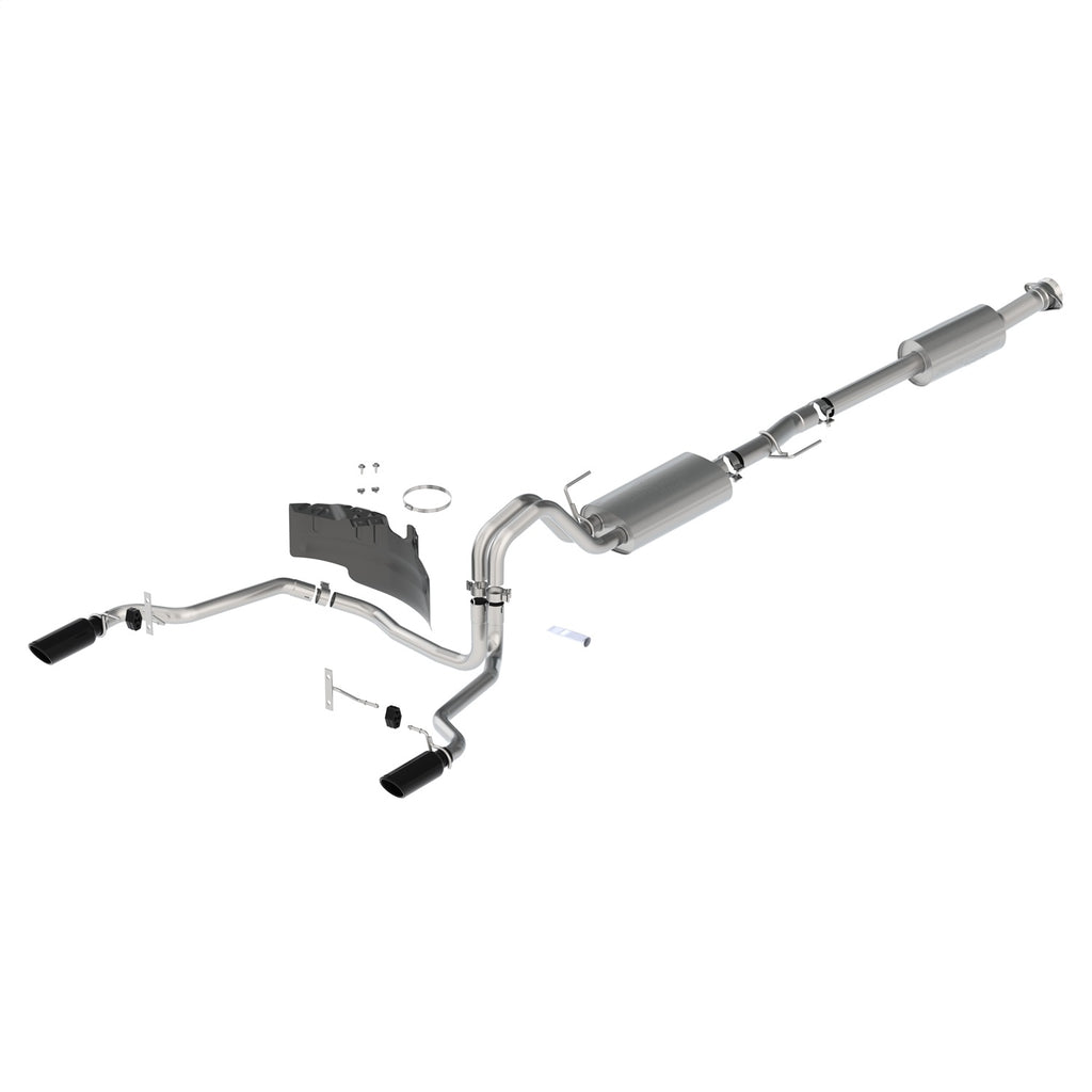 Ford Performance Parts M-5200-FTBR 2021-2025 F-150 Touring Exhaust-Black-Rear Exit for Select Ford F-150