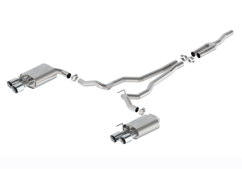Ford Performance Parts M-5200-M2SC Sport Cat-Back Exhaust System for Select Ford Mustang