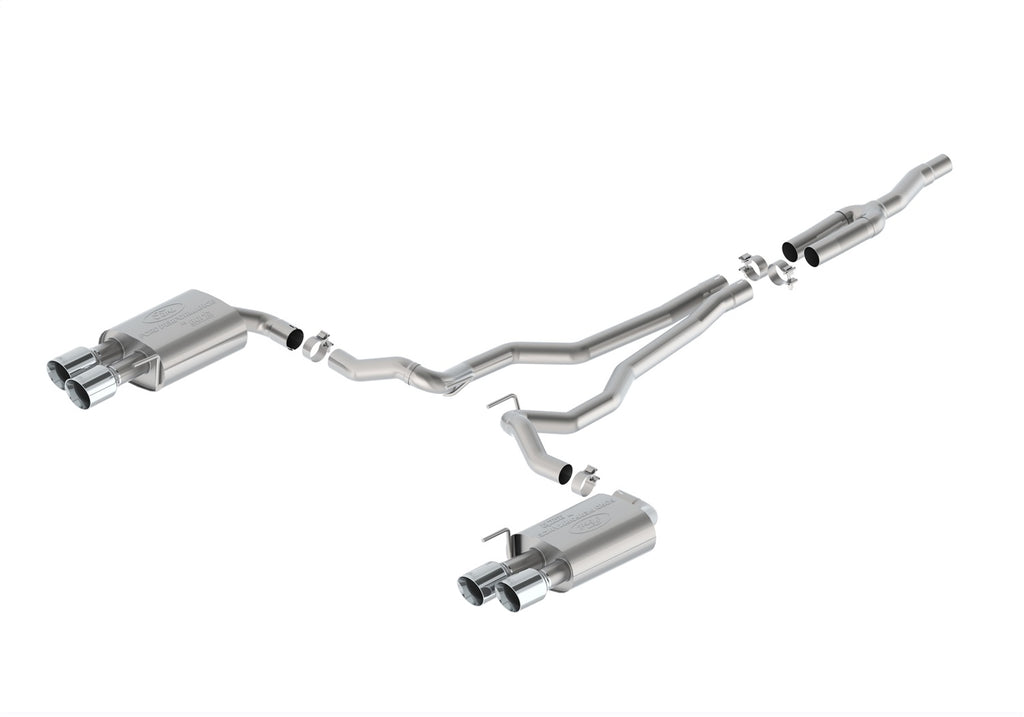 Ford Performance Parts M-5200-M2TCV Touring Cat-Back Exhaust System for Select Ford Mustang