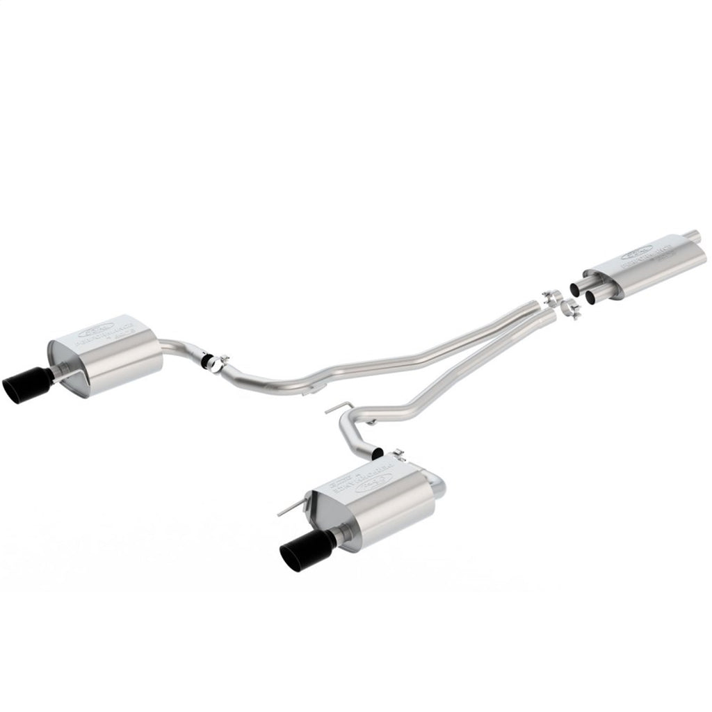 Ford Performance Parts M-5200-M4GB Cat-Back Exhaust System for Select Ford Mustang