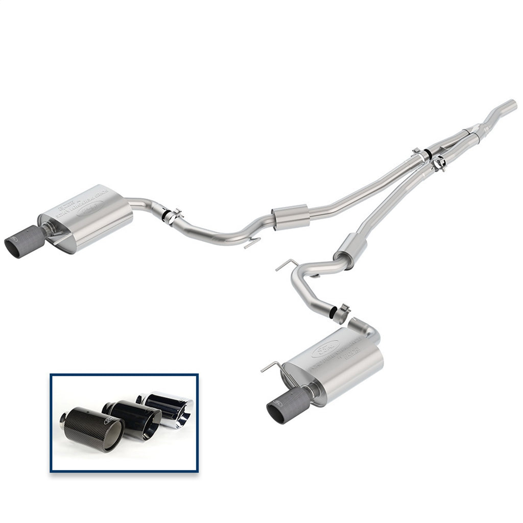 Ford Performance Parts M-5200-M4SFA Sport Cat-Back Exhaust System for Select Ford Mustang