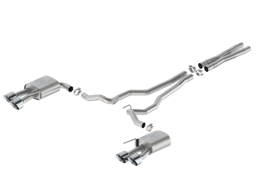 Ford Performance Parts M-5200-M5ECV Extreme Cat-Back Exhaust System for Select Ford Mustang