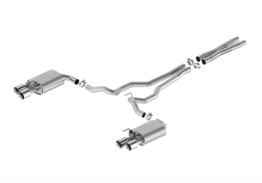 Ford Performance Parts M-5200-M5SC 2024-2025 Mustang 5.0L Sport Active Cat-Back-Chrome Tip for Select Ford Mustang