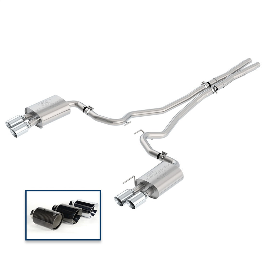 Ford Performance Parts M-5200-M8ECA Extreme Cat-Back Exhaust System for Select Ford Mustang