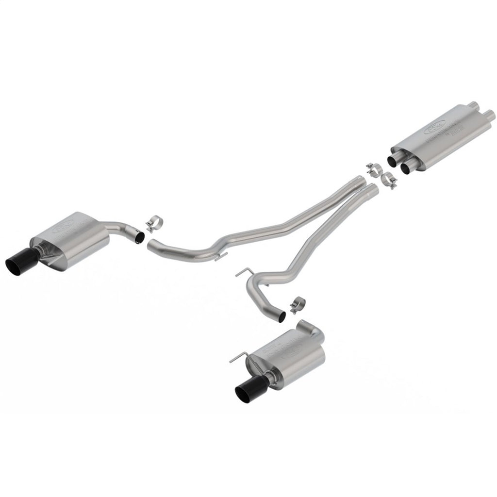 Ford Performance Parts M-5200-M8GB Cat-Back Exhaust System for Select Ford Mustang