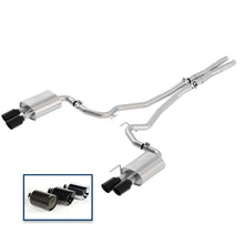 Load image into Gallery viewer, Ford Performance Parts M-5200-M8EBA 2018-2023 Mustang GT 5.0L Cat-Back Extreme Exhaust System With Black Chrome Tips for Select Ford Mustang