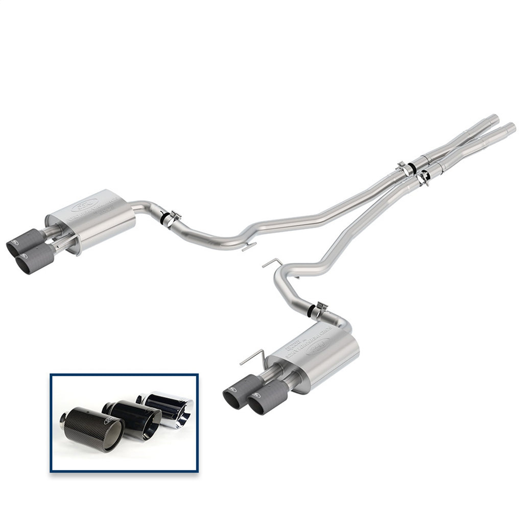 Ford Performance Parts M-5200-M8SFA Sport Cat-Back Exhaust System for Select Ford Mustang