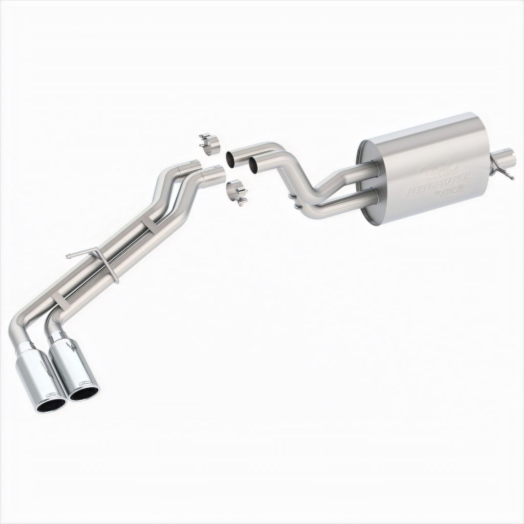 Ford Performance Parts M-5200-RA23SC Sport Exhaust System for Select Ford Ranger