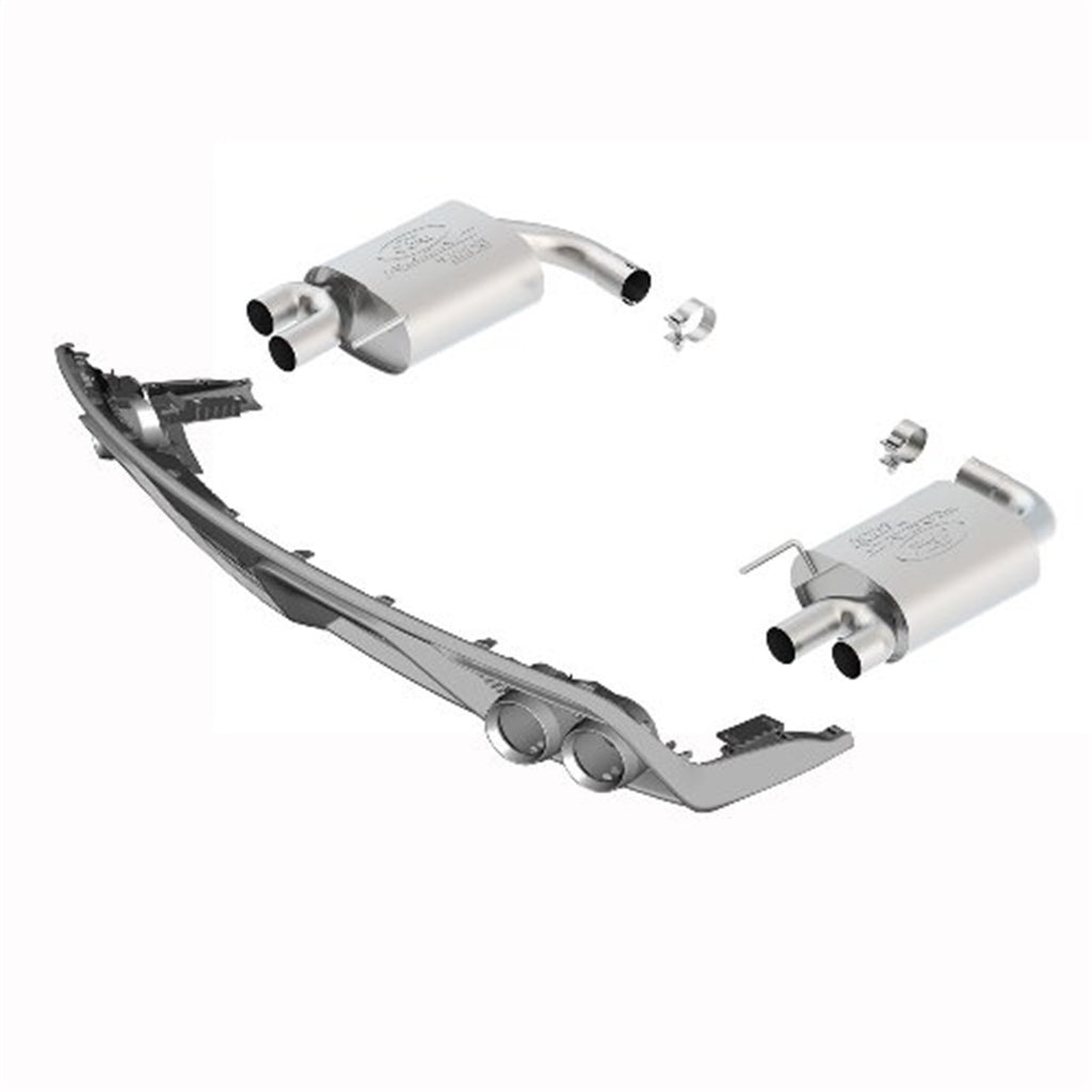 Ford Performance Parts M-5230-M8TBV Touring Axle-Back Exhaust System for Select Ford Mustang