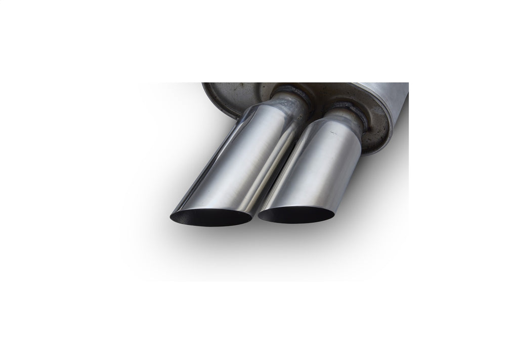 Ford Performance Parts M-5230-MSVTCD 2013-2014 Mustang GT Axle Back Quad Tip Mufflers With Rear Lower Valence for Select Ford Mustang